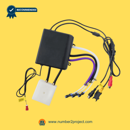 Mulin HCB048-T-HV-D-01 Airbag Controller Junction Box – Recliner Lumbar Air System OEM Unit Mulin HCB048-T-HV-D-01 airbag controller junction box with air reservoir, pneumatic hoses, and wiring harness for recliner lumbar and air support systems, OEM replacement – sold by Number2project Sofa and Recliner Repair Experts