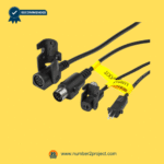 Close-up view of Mulin MLKZ033-C2 voice controller junction box connectors showing motor output, hand control port, and power cable for recliner and lift chair systems, OEM replacement – sold by Number2project Sofa and Recliner Repair Experts