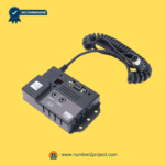 Tranquil Ease FR-LIFT 2802 junction box control box showing ports and coiled handset cable for recliner lift chair – Sold by Number2project – Sofa & Recliner Repair Experts