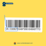 eMoMo E309UP control box junction box serial number and barcode identification label used for electric recliner and lift chair repair, replacement recliner control box part number verification for USB-enabled powered recliners and lift chairs, authentic eMoMo USB control box identification sold by Number2project Sofa and Recliner Repair Experts