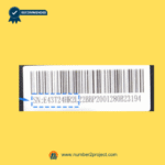 eMoMo HX43T24HR2L-2 junction box barcode label and model number identification for power recliner control box, showing SN E43T24HR2L used to verify 24V recliner junction box compatibility – Sold by Number2project – Sofa & Recliner Repair Experts
