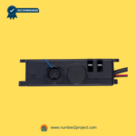 eMoMo K20L(S)-2 control box junction box side view showing motor port and accessory connectors for power recliner chair, 24V recliner control module compatible with K20L-2 systems – Sold by Number2project – Sofa & Recliner Repair Experts