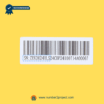 eMoMo K3024HL(S)-2 junction box serial number barcode label – sold by Number2project Sofa and Recliner Repair Experts