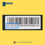 eMoMo NHX0322L junction box serial number label for recliner lift chair control box – sold by Number2project Sofa and Recliner Repair Experts