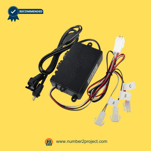 eMoMo NHX032D2HL junction box control box for recliner SNE032D2HL with wiring harness, labeled connectors, and power cord, OEM replacement – sold by Number2project Sofa and Recliner Repair Experts