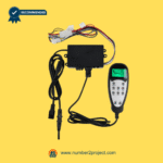 eMoMo NHX032D2HL junction box control box shown with compatible hand control and wiring harness for recliner SNE032D2HL, OEM replacement – sold by Number2project Sofa and Recliner Repair Experts