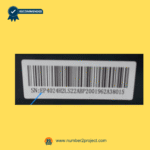 Close-up label view of eMoMo RemoP4024H2LS junction box showing serial number and OEM identification barcode for recliner and motion furniture systems – sold by Number2project Sofa and Recliner Repair Experts