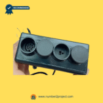 eMoMo SNE032C4HL junction box control box top view showing motor port, power input, and accessory connectors for recliner and lift chair, 24V recliner junction box connector layout – Sold by Number2project – Sofa & Recliner Repair Experts