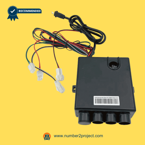 eMoMo TRG24HRRLVA Junction Box for Recliner Lift Chair – OEM Control Unit eMoMo TRG24HRRLVA junction box for recliner lift chair and home theater chair with wiring harness and multi-port motor connections, OEM replacement – sold by Number2project Sofa and Recliner Repair Experts