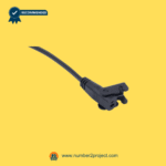 2 pin female recliner actuator connector with mounting clip close up power recliner lift chair motor socket motion furniture replacement cable Number2project