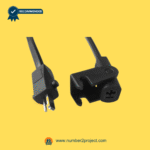 2 pin male plug and 2 pin female recliner actuator connector close up extension cable power recliner lift chair motion furniture replacement wiring Number2project