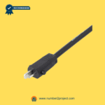 2 pin male recliner power plug close up for power recliner lift chair actuator transformer control box connection motion furniture replacement cable Number2project