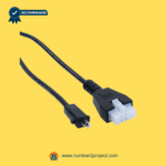 2 pin male and 10 pin male adjustable bed power cable connector close up OKIN control box compatible power input wiring Number2project
