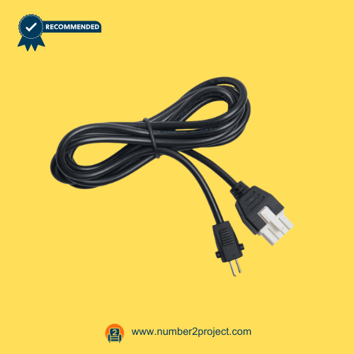 #621 2 Pin to 8 Pin Adjustable Base Input Power Cord