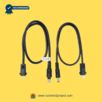 2 pin to barrel plug recliner power adapter cables pair 5.5mm DC connector for power recliner lift chair transformer connection motion furniture replacement cable Number2project