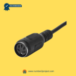 5 pin female DIN recliner control connector close up for power recliner lift chair control box actuator connection motion furniture replacement cable Number2project