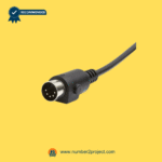 5 pin male DIN recliner control connector close up lift chair hand control cable motion furniture wiring Number2project