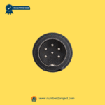 6 pin male control plug connector face close up adjustable bed actuator sync cable plug motion furniture replacement part Number2project