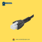 6 pin male lifting desk motor connector close up adjustable standing desk actuator plug motion furniture replacement cable Number2project