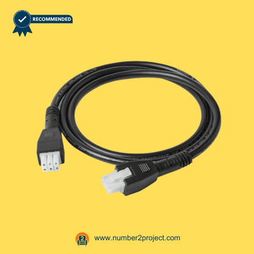 6 pin male to male lifting desk motor cable compatible IKEA IDASEN desk motor to motor connection standing desk actuator cable Number2project