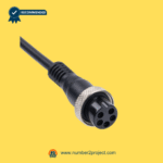 5 pin round DIN connector plug for iRest massage chair remote controller cable replacement wiring harness control port connection Number2project