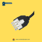 8 pin adjustable base control box connector plug close up multi pin power input connection cable motion furniture replacement Number2project