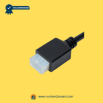 8 pin male connector plug adjustable desk motor cable motion furniture wiring harness connector close up number2project