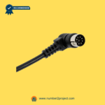 8 pin right angle male DIN recliner connector close up 90 degree plug motion furniture extension cable lift chair controller wiring Number2project