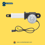 KAIDI compact recliner linear actuator rear gear motor housing with short extension shaft and power cable lift chair motion furniture replacement actuator Number2project