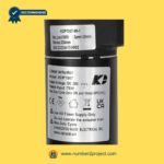 KAIDI KDPT007-99-1 linear actuator motor label close up showing DC 29V 75W specifications load and stroke details for power recliner lift chair actuator replacement Number2project