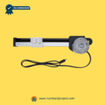 KAIDI KDPT007 linear actuator drive screw gearbox view with mounting block and power cable power recliner lift chair actuator replacement Number2project