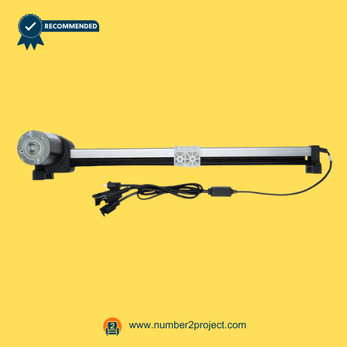 KAIDI KDPT007 linear actuator drive screw gearbox view with mounting block and wiring harness power recliner lift chair actuator replacement Number2project