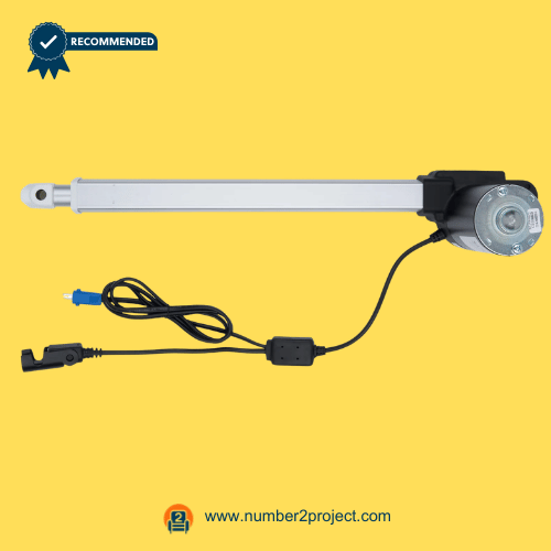 KAIDI KDYJT013 recliner linear actuator rear gearbox motor housing with extension tube and connector cable power lift chair motion furniture replacement actuator Number2project