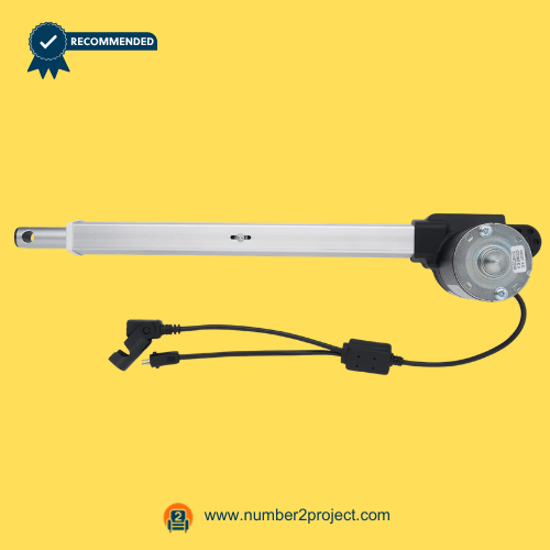 KAIDI KDYJT013 recliner linear actuator rear gearbox housing with extension tube and electrical connectors power lift chair motion furniture replacement actuator Number2project