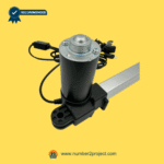 KAIDI KDYJT018-157 MOT-AC-85 linear actuator motor angled rear motor view for power recliner lift chair motion furniture actuator replacement Number2project