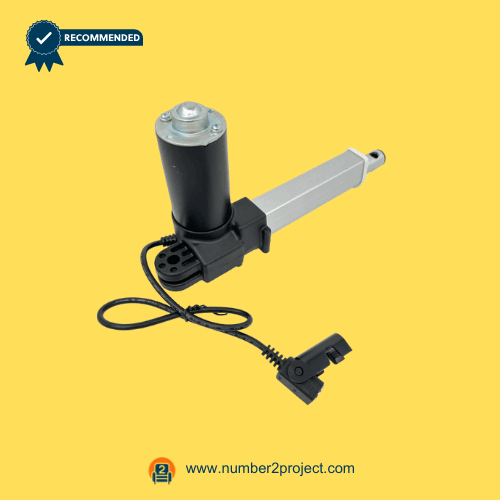KAIDI KDYJT018-166 linear actuator motor angled rear motor view for power recliner lift chair motion furniture actuator replacement with connector cable Number2project