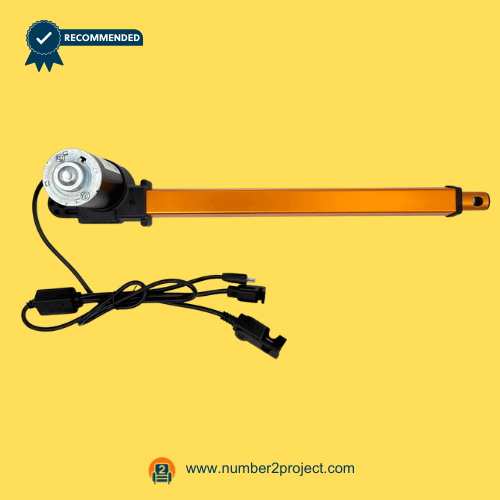 KAIDI KDYJT018-299 linear actuator motor rear drive view for power recliner lift chair motion furniture actuator replacement with wiring connectors Number2project