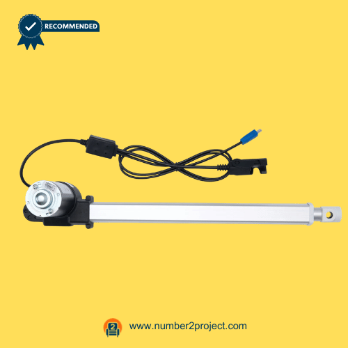 KAIDI KDYJT018-308 MPJLDQ0605B linear actuator motor rear drive view for power recliner lift chair motion furniture actuator replacement with wiring connectors Number2project