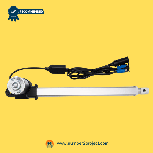 KAIDI KDYJT018-310 MPJLDQ0605 linear actuator motor rear drive view for power recliner lift chair motion furniture actuator replacement with wiring connectors Number2project