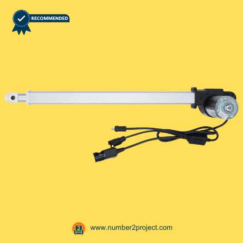 KAIDI KDYJT018-316 linear actuator motor rear motor view for power recliner lift chair motion furniture actuator replacement with wiring connectors Number2project