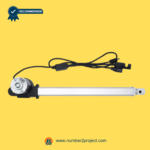 KAIDI KDYJT018-432 recliner linear actuator rear view showing gearbox motor assembly and 2-pin connector cable lift chair motion furniture replacement actuator Number2project