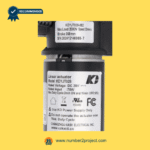 KAIDI KDYJT028-002 linear actuator motor specification label DC29V 2000N 30mm/s recliner lift chair actuator rating plate close up motion furniture replacement actuator Number2project