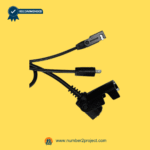 KAIDI recliner actuator wiring harness connectors close up with limit switch plug and power connection cable for lift chair motion furniture Number2project