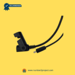 KAIDI recliner actuator angled connector socket with attached 2 pin power plug cable close up motion furniture lift chair wiring connector Number2project