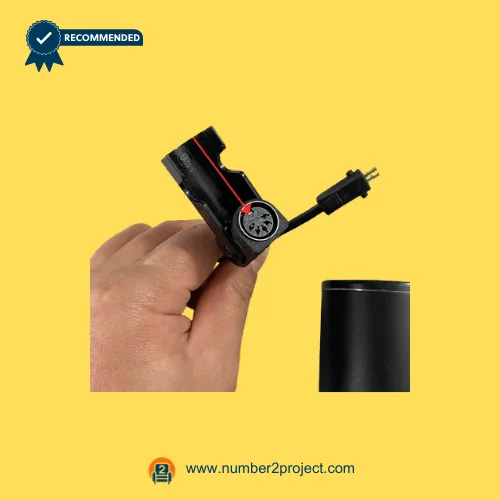 Kaidi KDFSJ-403-2 linear actuator 5 pin round connector socket for power recliner lift chair control box cable connection Number2project