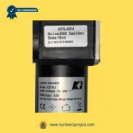 Kaidi KDFSJ-403-6 recliner lift chair actuator specification label showing 6000N load rating 29V DC linear actuator replacement motor Number2project