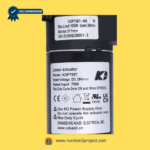 Kaidi KDPT007-459 N linear actuator motor label close up showing DC 29V ratings stroke and load specifications power recliner lift chair actuator Number2project