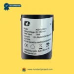 Kaidi KDYJT011 linear actuator motor label close up showing DC 29V rated voltage 75W input and duty cycle specifications for power recliner lift chair actuator replacement Number2project