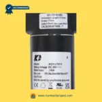 Kaidi KDYJT011B-035A linear actuator motor label close up showing model number stroke length and DC 29V specifications for GFA riser recliner lift chair actuator replacement Number2project