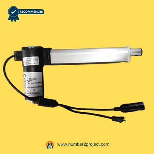 Kaidi KDYJT018-141 linear actuator motor for power recliner lift chair with extension tube and power connector close up motion furniture actuator replacement Number2project
